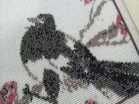 11月21日，帶回家做的手工項目，居家副業(yè)項目，手工之家的手工事業(yè)踏實、有優(yōu)勢，圖為勵志珠珠繡串珠手工產品剪影