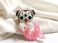 1月9日，在家做的手工項(xiàng)目，居家靈活就業(yè)好副業(yè)，手工之家的手工項(xiàng)目很好滿足大家對(duì)在家掙錢(qián)的要求，圖為勵(lì)志珠珠繡串珠手工產(chǎn)品剪影