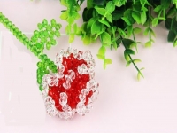 1月31日，正規(guī)可靠的手工項(xiàng)目，可以帶回家做的手工，手工之家都有什么品牌？圖為勵(lì)志珠珠繡串珠手工產(chǎn)品剪影