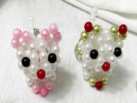 2月7日，可靠的串珠手工項(xiàng)目，靈活就業(yè)好手工，要做好手工之家的手工，應(yīng)該這樣做，圖為勵(lì)志珠珠繡串珠手工產(chǎn)品剪影