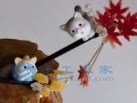 6月4日，手工活接單正規(guī)平臺，拿回家做的手工項目，可以開飾品加工廠，手工之家讓大家居家手工掙錢有底氣，圖為勵志珠珠繡串珠手工產品剪影