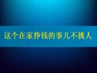 這個在家掙錢的事兒不挑人，2024要掙錢，你我就靠它了
