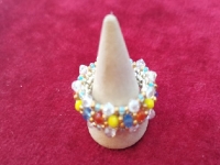 12月23日，在家里就能賺錢的工作，小成本創(chuàng)業(yè)做手工傳承官，居家手工創(chuàng)業(yè)，與手工之家合作，有目標更有動力，圖為串珠米珠繡純手工產(chǎn)品剪影