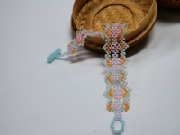 1月3日，兼職手工活可以帶回家做，小成本創(chuàng)業(yè)做手工傳承官，居家手工創(chuàng)業(yè)，手工之家的純手工給大家更多掙錢的渠道和方法，圖為串珠米珠繡純手工產(chǎn)品剪影
