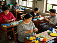 在家沒(méi)活兒干，試試拿貨回家做，小成本創(chuàng)業(yè)開(kāi)手工加工廠很適合