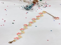 3月12日，手工接單正規(guī)平臺(tái)，可靠的純手工創(chuàng)業(yè)項(xiàng)目，小成本創(chuàng)業(yè)開(kāi)手工加工廠、做手工傳承官，手工之家的純手工是自由靈活的，圖為串珠米珠繡純手工產(chǎn)品剪影
