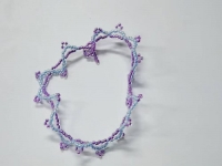 串珠米珠繡純手工產(chǎn)品展示，精美的手飾之手鏈