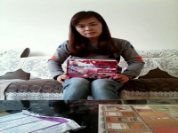 江西萍鄉(xiāng)美發(fā)師鄧女士工作之余兼職做手工活，愛上珠繡