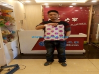 江蘇邳州索先生看重手工活之家發(fā)展好前景，親自來公司總部考察項(xiàng)目
