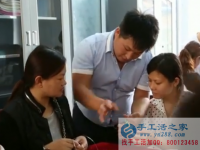 炎炎夏日即將到來，在家做手工活串珠繡加工掙錢，清涼不受罪