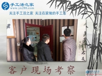 1月19日，手工活之家加工客戶考察剪影，賺錢的手工活，手工活在家賺錢，就是珠繡串珠手工活外發(fā)
