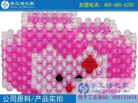 帶著更多的寶媽們掙錢！貴州凱里瞿女士做手工之家的珠繡手工活外發(fā)加工項目掙錢后