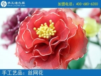 你見過這么漂亮的絲網(wǎng)花嗎？純手工制作廢物利用 花的世界花的海洋！