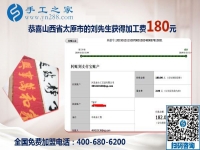 妻子今年不出去打工，山西太原劉先生為她找到了可以在家做的手工活