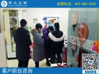 2月23日，做這個(gè)沒有押金的手工活如何掙到錢？手工之家接待考察加工客戶剪影