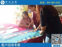 8月16日，找正規(guī)可靠、可以寄到家做的手工活掙錢，手工之家接待考察加工客戶剪影