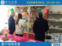 10月16日，這個外發(fā)手工活的加工材料怎么發(fā)？怎么保證？一看便知道。手工之家接待考察加工客戶剪影