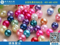 2月21日，在家手工加工，手工加工回收項目就是珠繡串珠手工活，手工之家勵志珠珠繡繡珠實拍