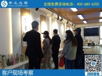 4月10日，純手工活外發(fā)加工、手工活外發(fā)回收，選擇勵志珠手工活。手工之家接待考察合作加工客戶剪影