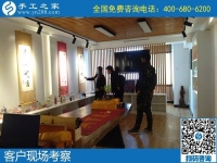 4月25日，拿回家做的手工活，手工活加工代理，就選簡單好做的勵志珠珠繡，手工之家接待考察加工客戶剪影