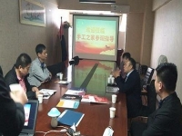 邯鄲市委宣傳部文化產(chǎn)業(yè)改革處張宗強(qiáng)處長、何文毅處長一行蒞臨手工之家參觀指導(dǎo)工作