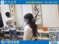 6月27日，在家做外發(fā)手工活的直接收獲，除了掙錢，就是陪伴，手工之家接待考察加工客戶剪影