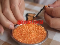 把手工活拿回家做，要掙錢，前期的針法要學(xué)好