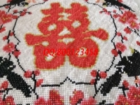 1月16日，純手工活外發(fā)加工項目，把手工活拿回家做，大家都選這個忙碌的老企業(yè)，勵志珠珠繡成品細(xì)節(jié)實拍