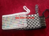 5月8日，可以寄到家做的手工活，在家做手工活掙錢，珠繡外發(fā)手工活是大家的選擇，勵志珠珠繡串珠手工包產(chǎn)品實拍