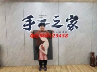 5月11日，手工活拿回家做，想接正規(guī)廠家的手工活，全面了解很重要，手工之家接待考察加工客戶剪影