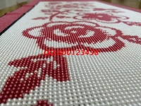 5月24日，可以拿回家做的手工活，就業(yè)創(chuàng)業(yè)好項目，手工之家的珠繡外發(fā)手工活大家都喜歡，勵志珠珠繡成品細(xì)節(jié)實拍