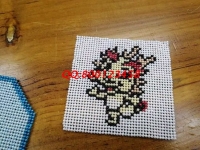 5月27日，要賺錢，在家里做什么外發(fā)手工活，他們選擇非遺項目手工活外發(fā)加工回收項目，圖為勵志珠珠繡小幅手工成品實拍