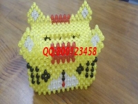 7月24日，可以寄到家做的手工活，正規(guī)手工活外發(fā)加工項目，大家都選手工之家，圖為勵志珠珠繡幾款紙抽盒串珠成品實拍