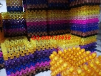 7月25日，可以寄到家做的手工活，在家做手工活掙錢就選加工費有保障的手工之家，圖為勵志珠珠繡串珠手工產(chǎn)品實拍