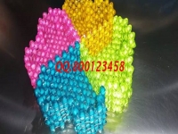 8月19日，服務(wù)貼心，這個正規(guī)供料的手工活回收政策也非常的人性化，圖為勵志珠珠繡串珠成品實拍