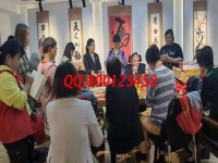 10月12日，簡單好做，珠繡可以寄到家做的手工活對加工人員有什么要求？ 圖為手工之家優(yōu)秀繡娘培訓會剪影