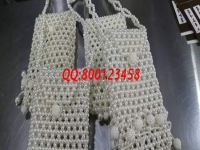 11月12日，多發(fā)材料，拿回家做的手工活，這個手工活外發(fā)加工企業(yè)一直這樣做，圖為勵志珠珠繡手工珠包成品實拍