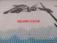 12月27日，拿回家做的手工活，找正規(guī)廠家的手工活就業(yè)創(chuàng)業(yè)好項目，手工之家的珠繡串珠手工活外發(fā)加工項目不錯，圖為勵志珠珠繡成品細節(jié)實拍