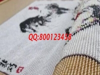 3月6日，手工活拿回家做，在家做手工活，選手工之家的珠繡手工串珠，圖為勵(lì)志珠珠繡成品細(xì)節(jié)實(shí)拍