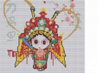 3月31日，手工工藝品DIY深受年輕人的喜歡，可以寄到家做的手工活，為什么很多人要開手工工作室，圖為勵志珠平面珠繡定制手工產(chǎn)品及圖紙剪影