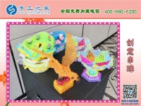 外發(fā)串珠子手工活是自由的活兒，只要空閑就可以加工掙錢