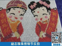 找手工活拿回家做，許多人選擇這份勵志珠珠繡加工手工活