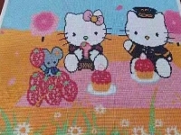 在家串制精美別致的珠繡藝品，常年足不出戶把錢賺